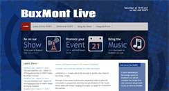 Desktop Screenshot of buxmontlive.com