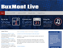 Tablet Screenshot of buxmontlive.com